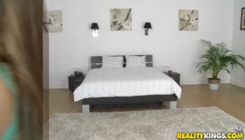 Juicy bbw with huge tits Sophie Dee giving a blowjob and fucks on a poolside.